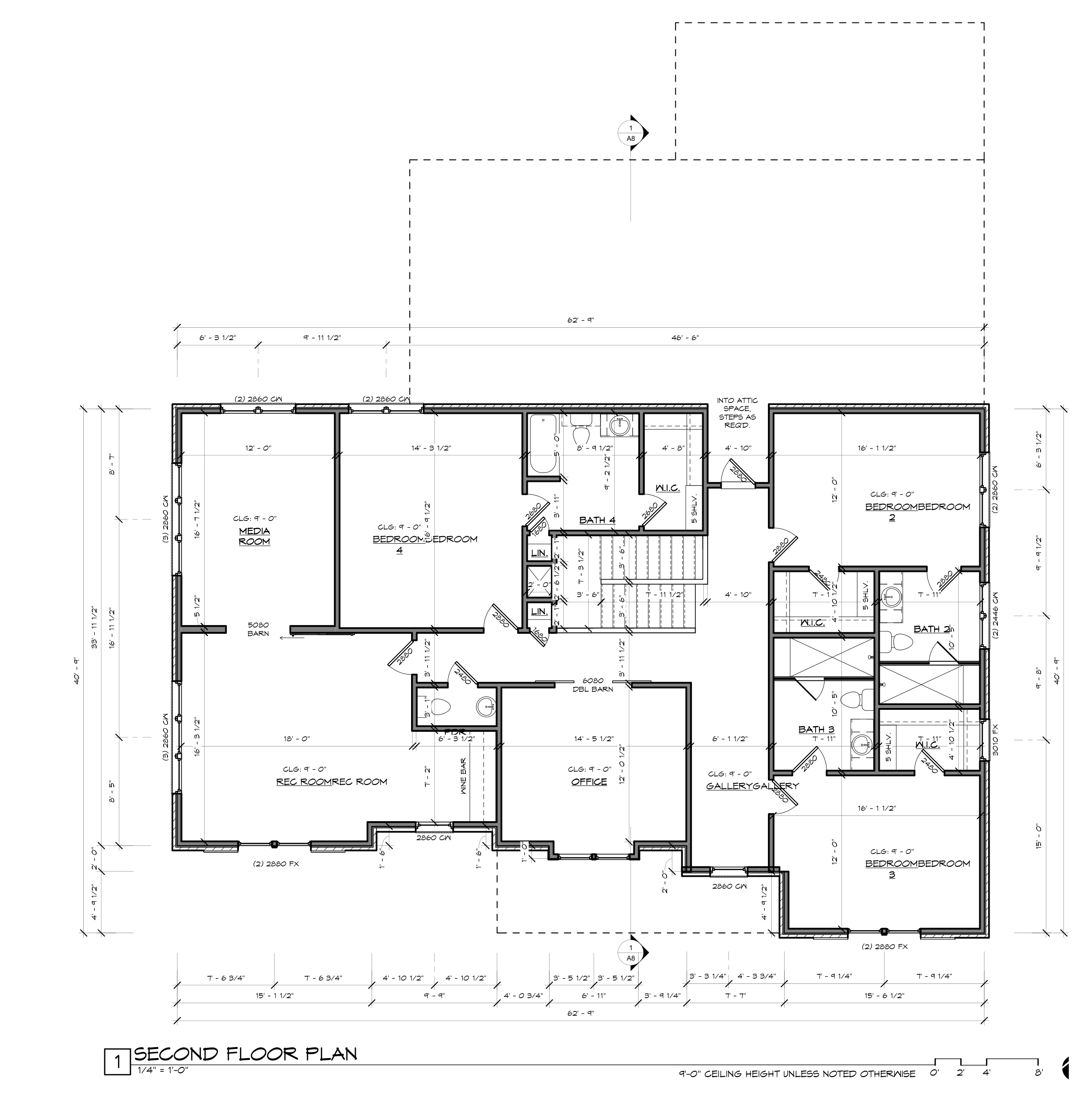 Spruce C second floor plan