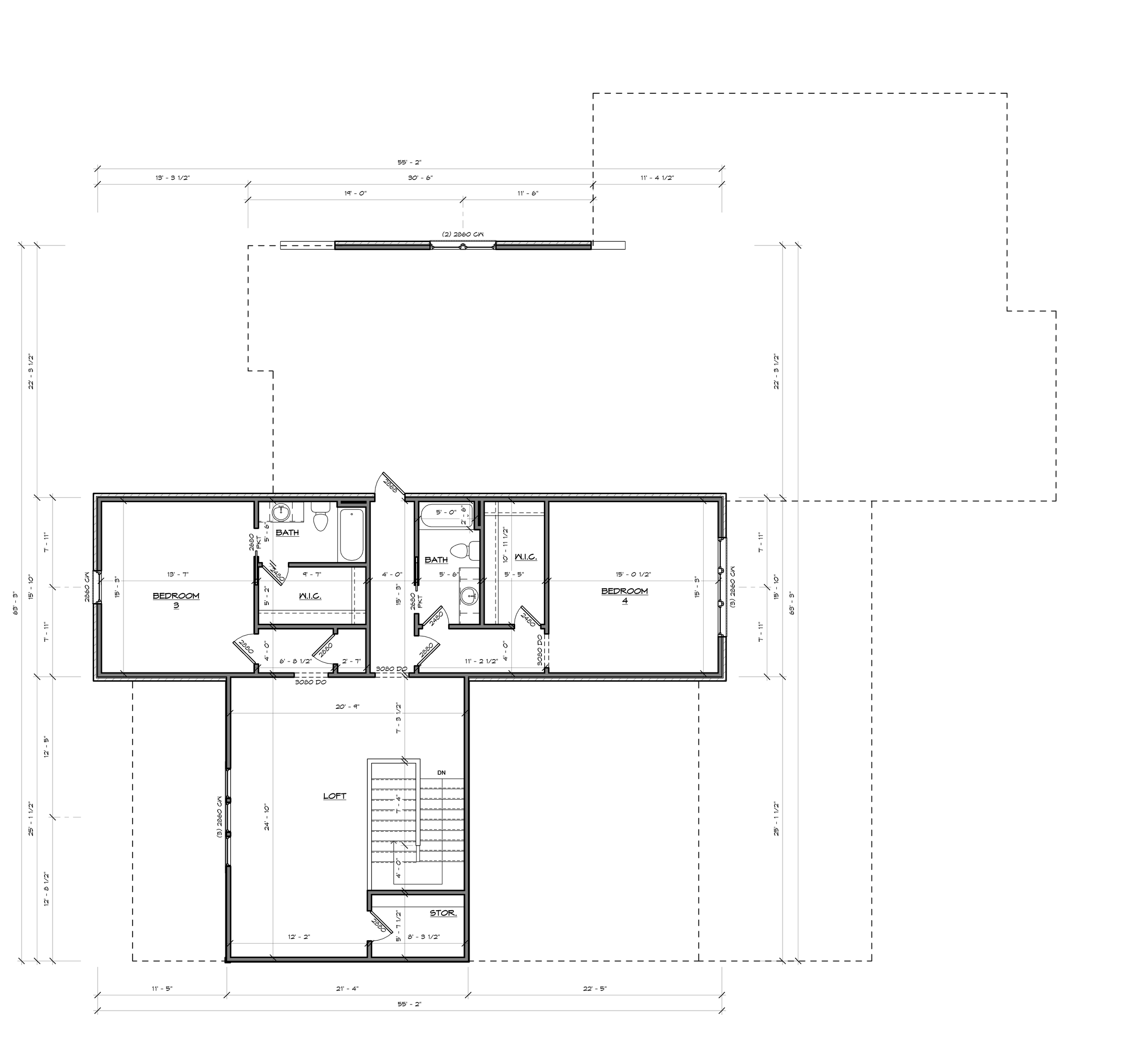 Willow Second Floor floor plan