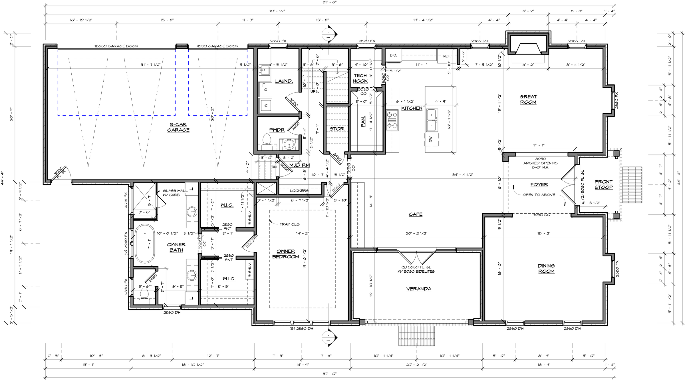 Magnolia First Floor floor plan