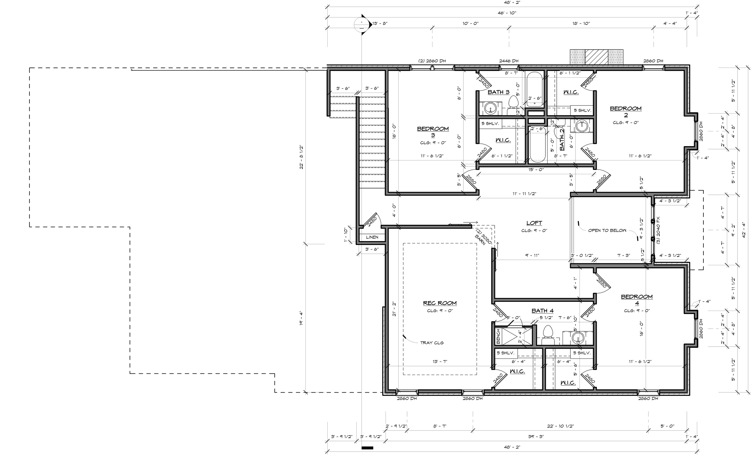 Magnolia Second Floor floor plan