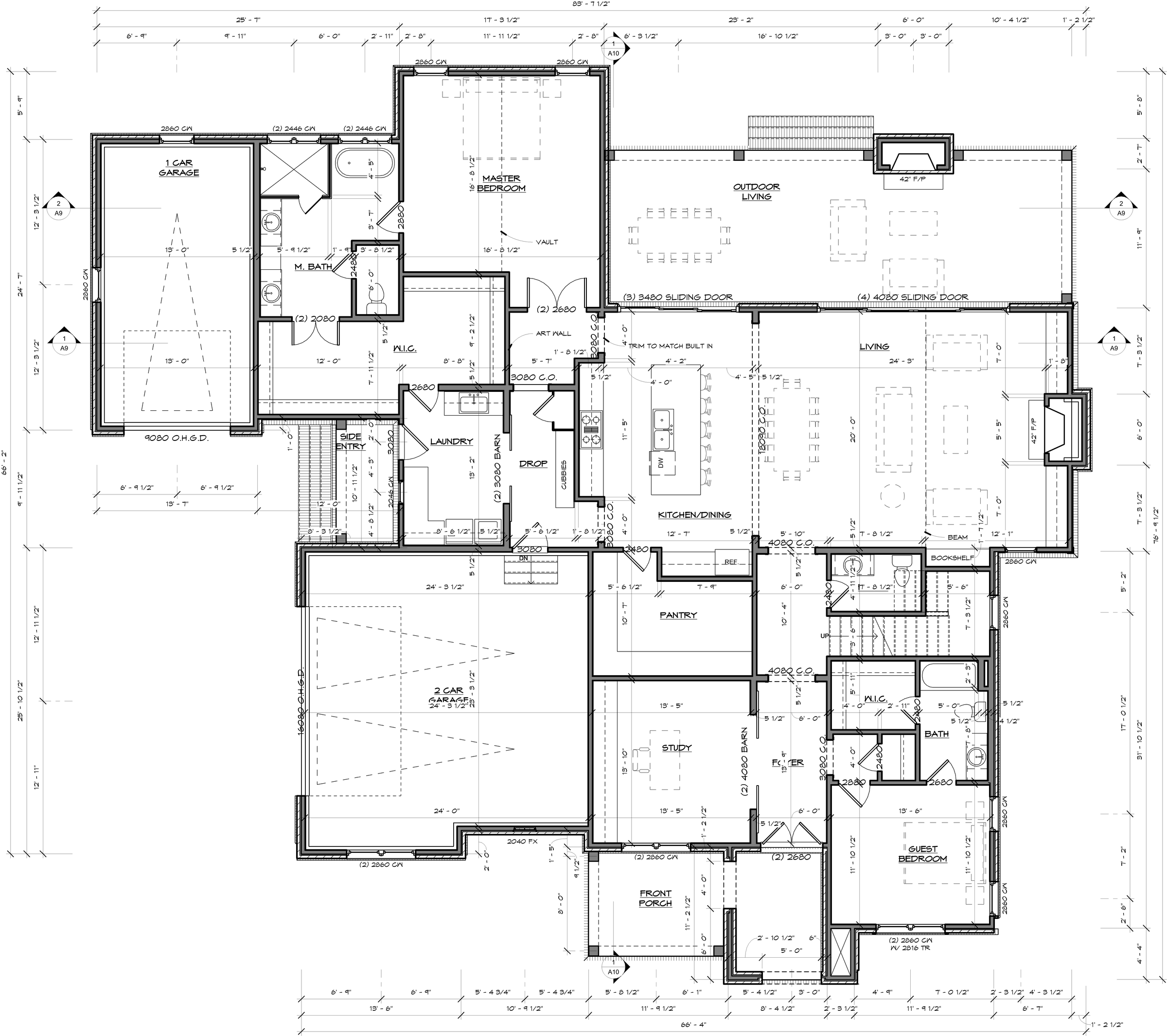 Tamarack First Floor floor plan
