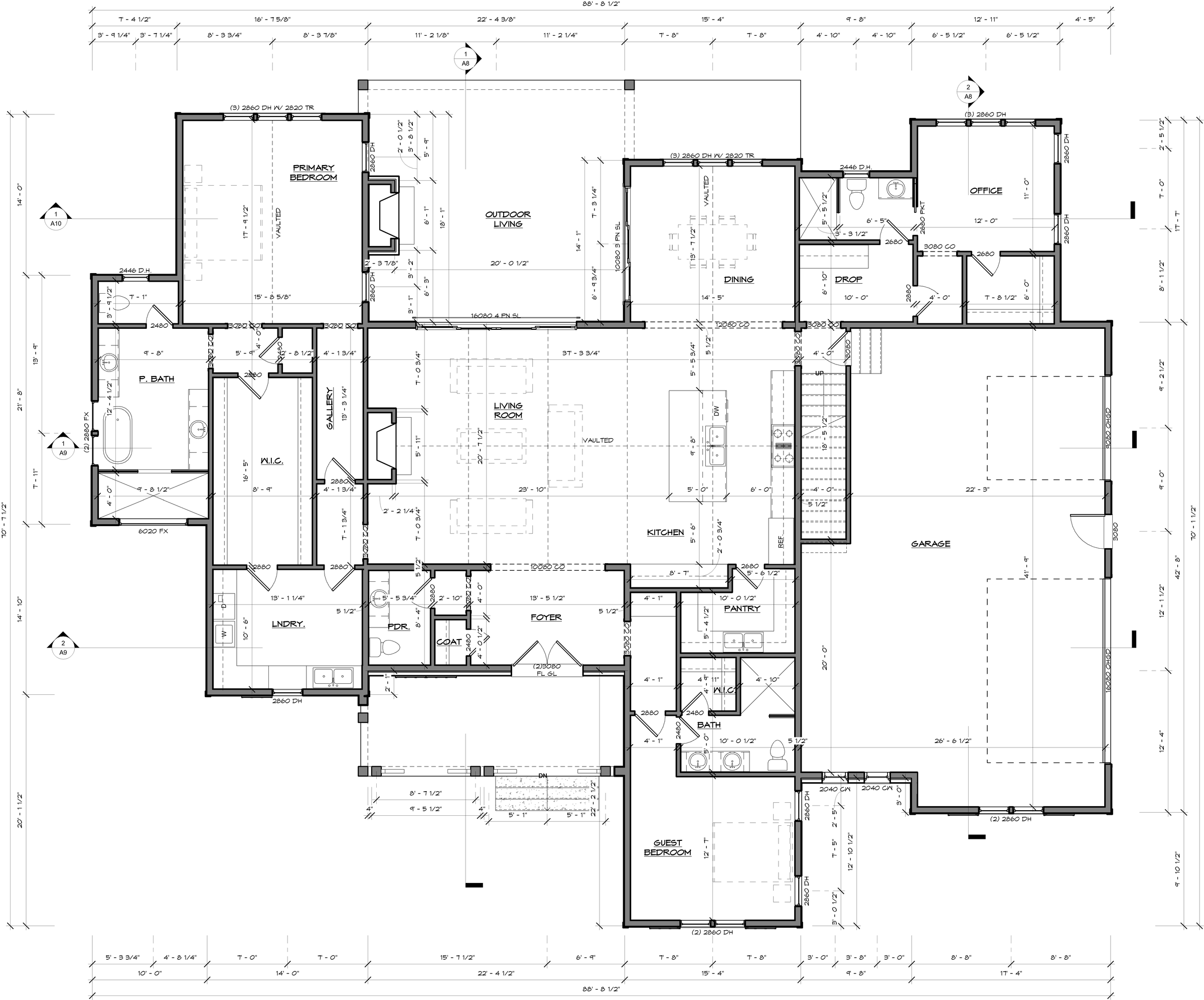 Cypress First Floor floor plan