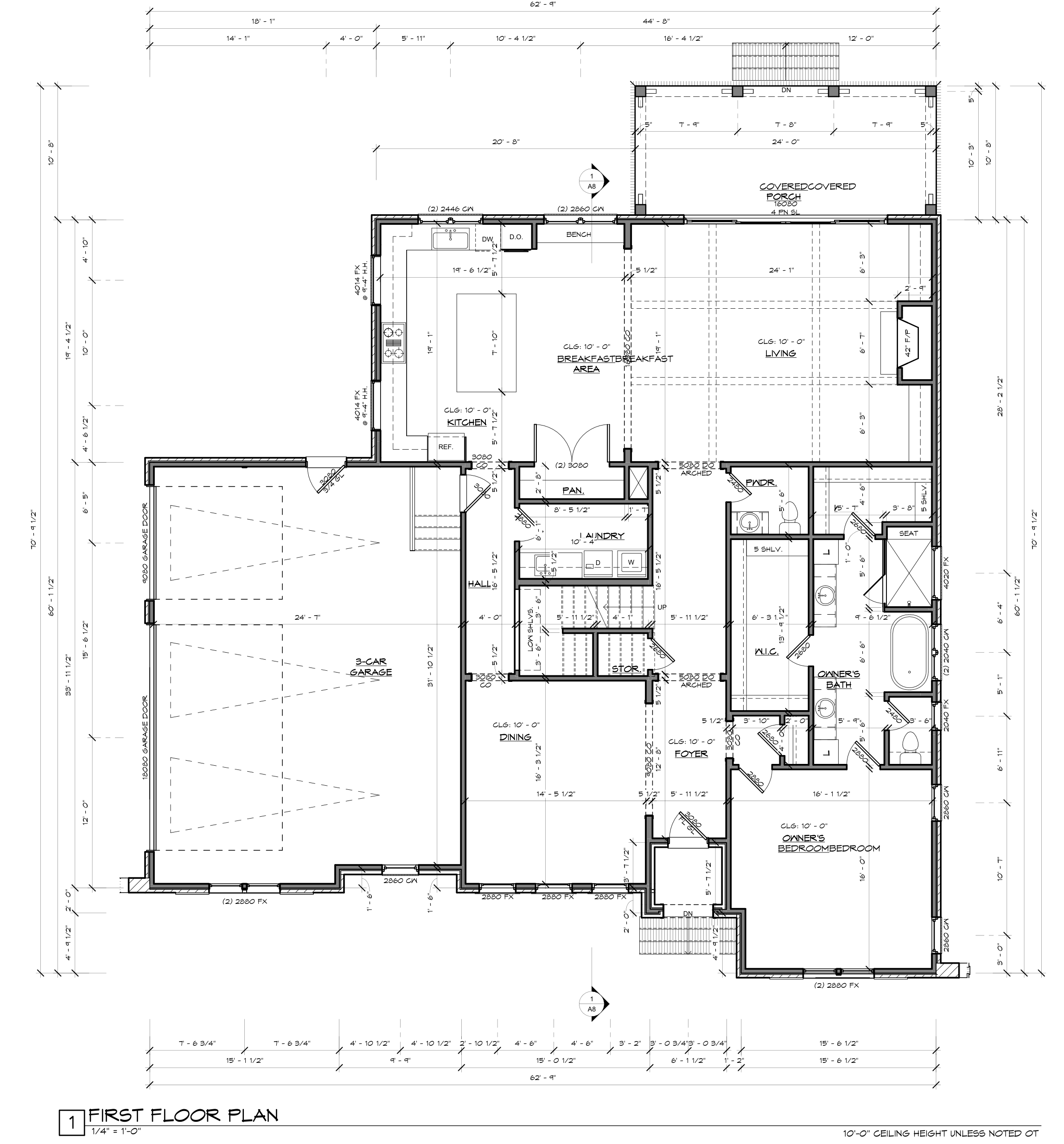 Spruce C first floor plan