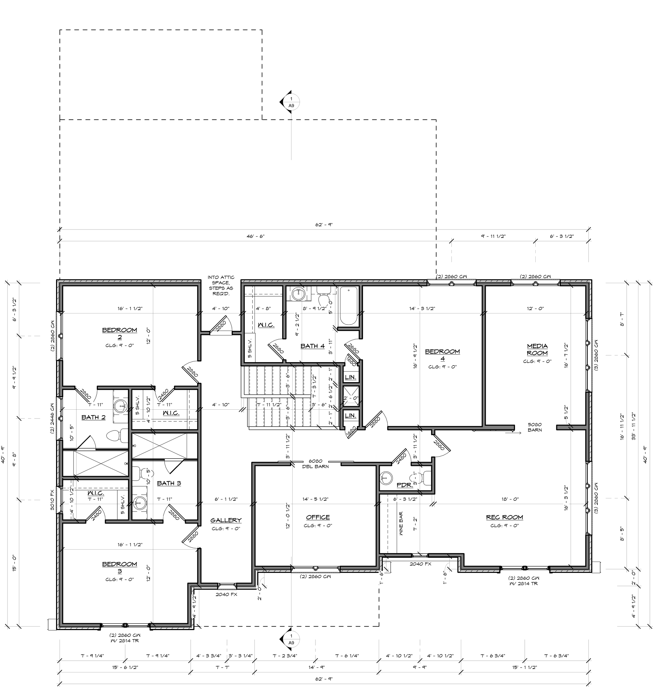 Spruce Second Floor floor plan