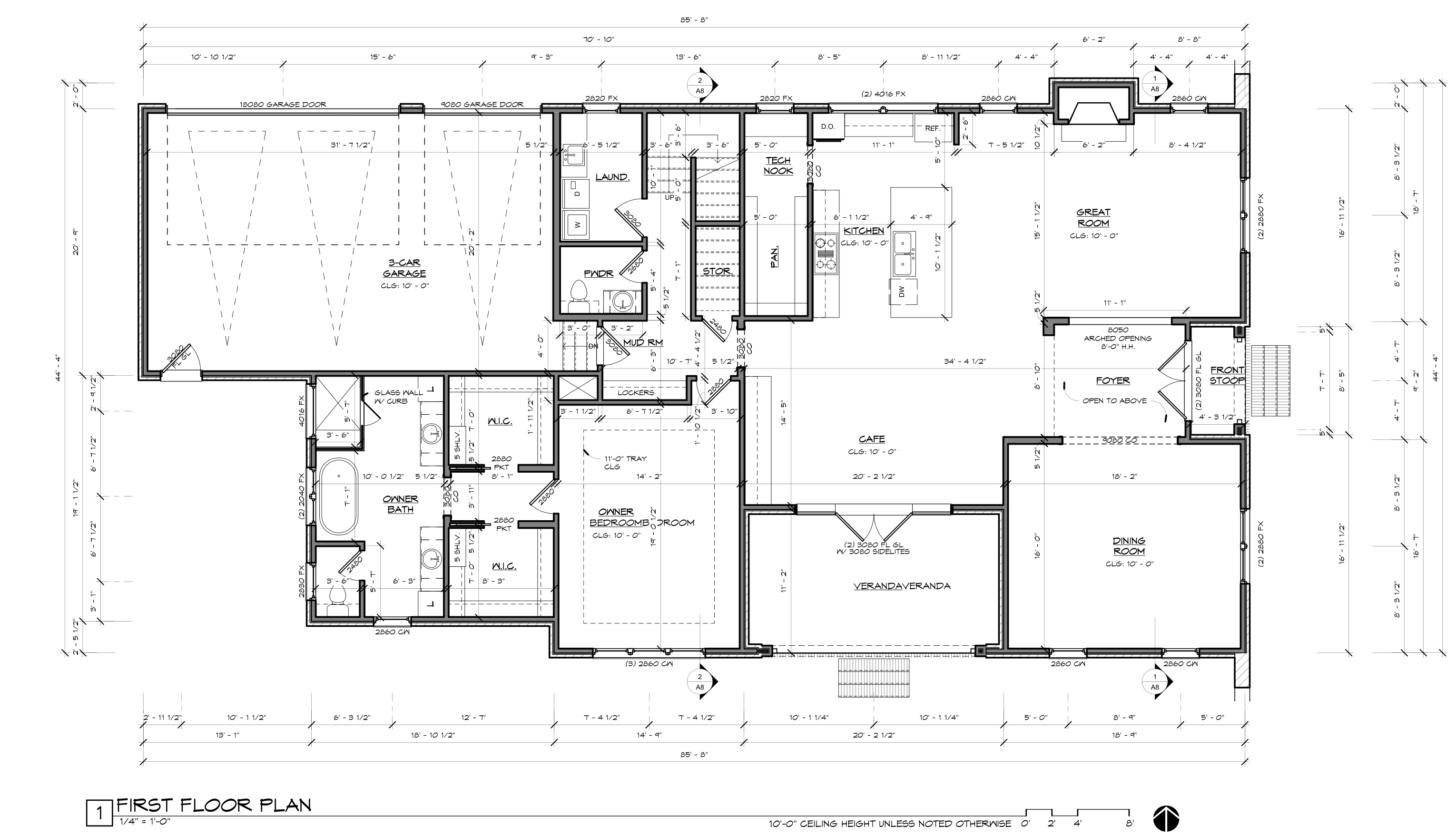 Magnolia C first floor plan