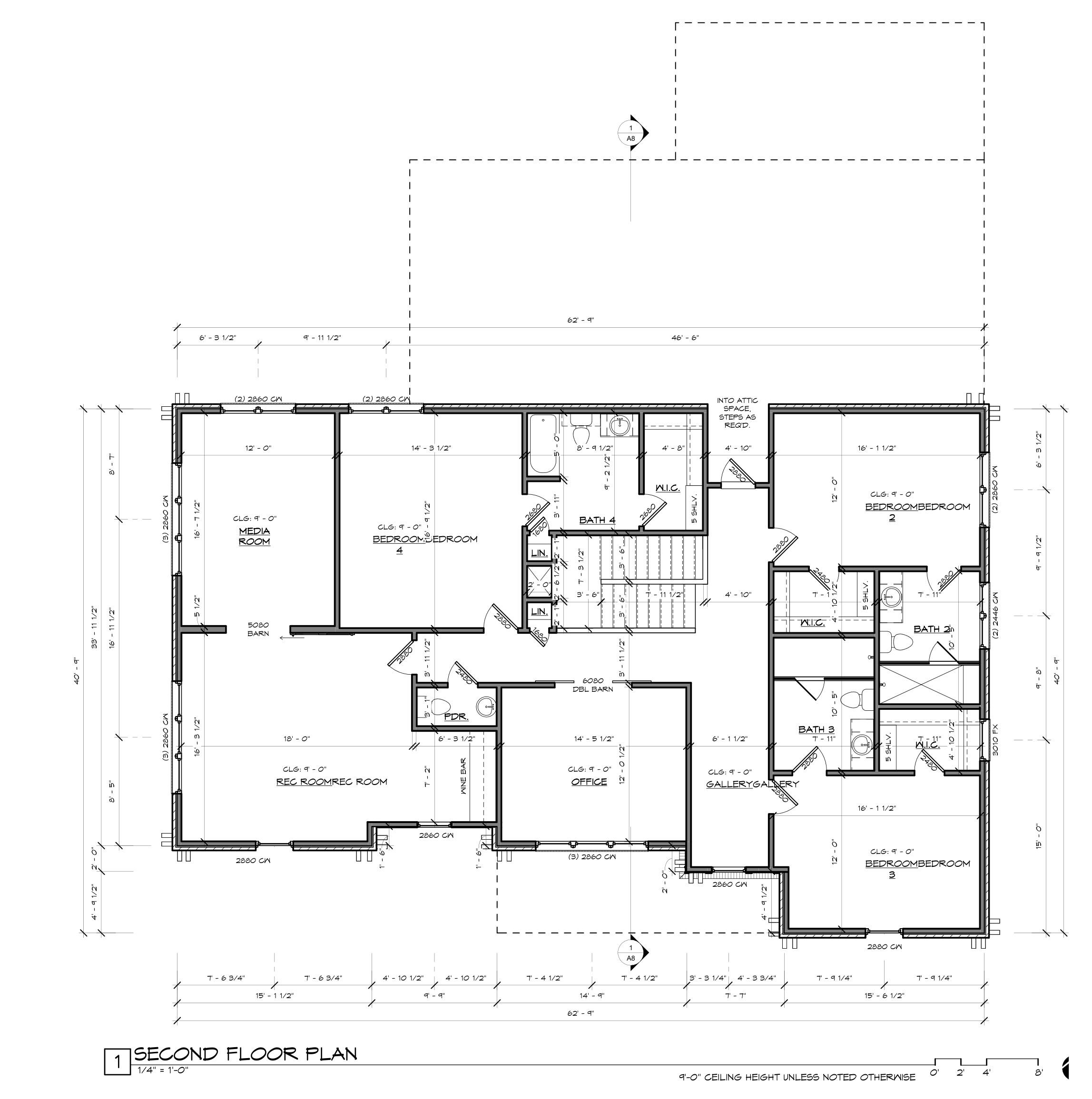Spruce B second floor plan
