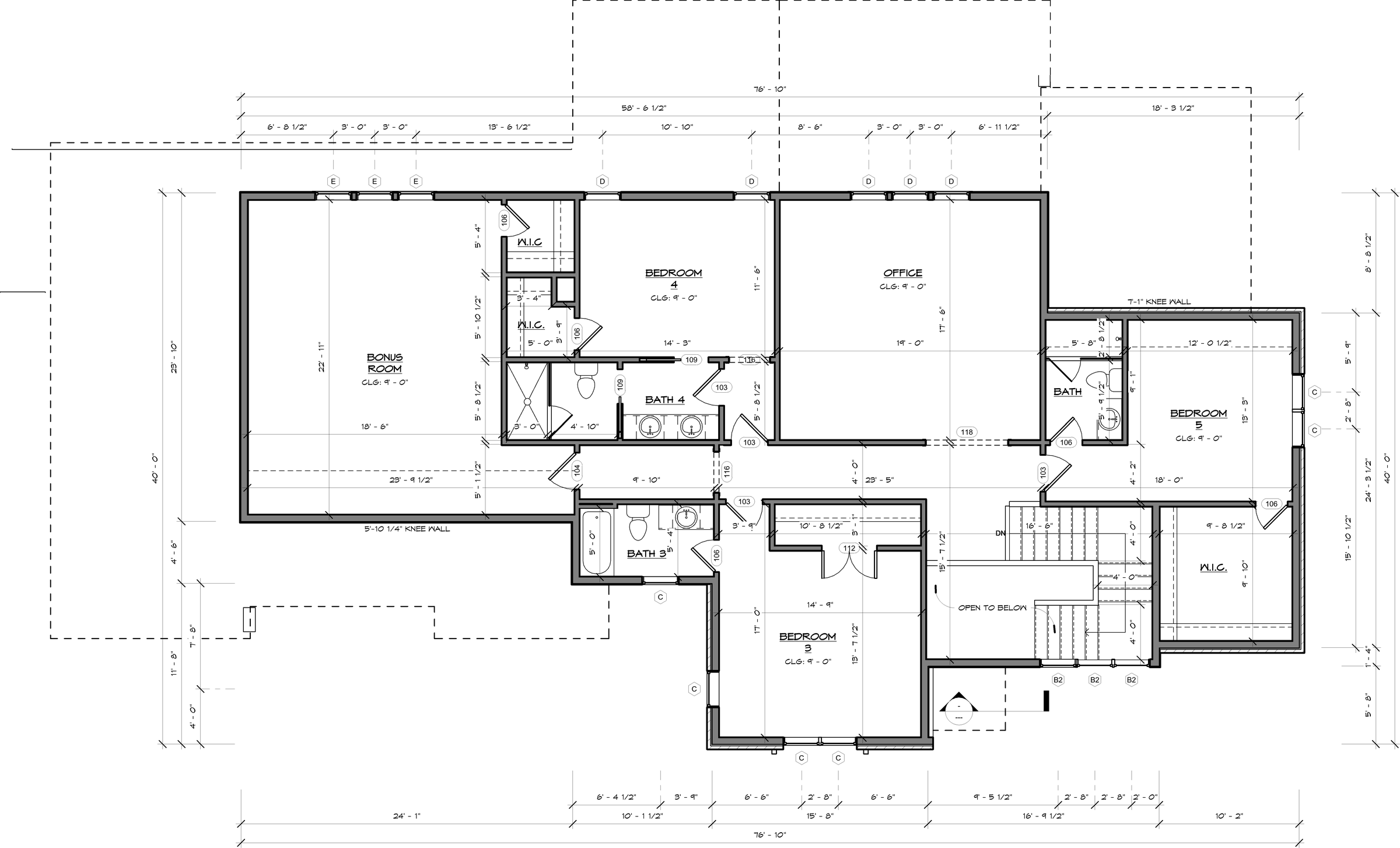 Hickory Second Floor floor plan
